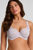 Biustonosze - Hunkemöller Biustonosz nieusztywniany z fiszbinami Daisy Fioletowy - miniaturka - grafika 1