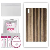 Akcesoria do tabletów i e-booków - folia naklejka skórka strukturalna na TYŁ do Blackview Tab 11 - Drewno Paski Mix - apgo SKINS - miniaturka - grafika 1