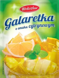 Agro Wodzisław Galaretka o smaku cytrynowym 75 g - Galaretki - miniaturka - grafika 1