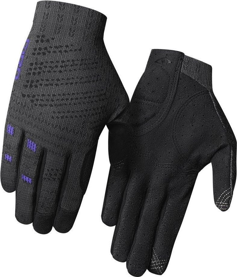 Giro Rękawiczki damskie GIRO XNETIC TRAIL W długi palec titanium electric purple roz. L obwód dłoni 190-204 mm / dł. dłoni 185-195 mm