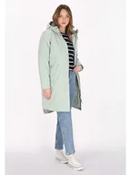 Kurtki damskie - Schmuddelwedda Parka w kolorze miętowym - miniaturka - grafika 1