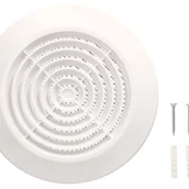 Kratki wentylacyjne - Kratka wentylacyjna sufitowa z kołnierzem 100mm - KOTARBAU - miniaturka - grafika 1