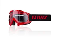 Gogle i okulary motocyklowe - Gogle IMX Mud Red szyba jasna - miniaturka - grafika 1