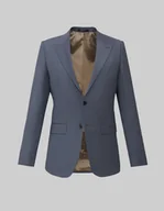 Marynarki męskie - marynarka do zestawu levone niebieski slim fit - miniaturka - grafika 1