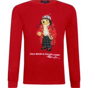 POLO RALPH LAUREN Bluza Regular Fit - Bluzy dla chłopców - miniaturka - grafika 1