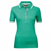 Koszulki jeździeckie - Schockemohle Koszulka polo MERYL - capri - damska - miniaturka - grafika 1