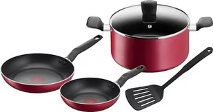 Tefal Zestaw 5 Sztuk Patelnie 20/24 + Garnek Uniwersalny 24 - Zestawy garnków i patelni Tefal Zestaw 5 Sztuk Patelnie 20/24 + Garnek Uniwersalny 24 - Zestawy garnków i patelni - miniaturka - grafika 1