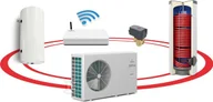 Pompy ciepła - Galmet Pompa ciepła powietrzna monoblok Prima 8GT - 8,4 kW, 1 fazowa, 230 V hybrydowy system grzewczy R32 G200 B60 - Smart Home Sinum Lite - miniaturka - grafika 1