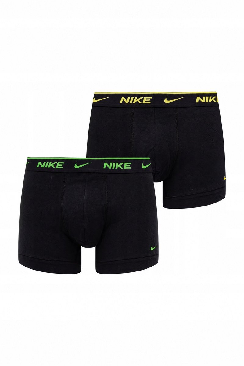 NIKE BOKSERKI MĘSKIE MAJTKI ESSENTIAL COTTON STRETCH TRUNK 2P CZARNE r.XL