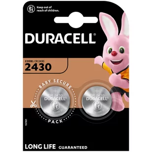 bateria litowa mini Duracell CR2430 DL2430 ECR2430 2BL - Baterie i akcesoria - miniaturka - grafika 2