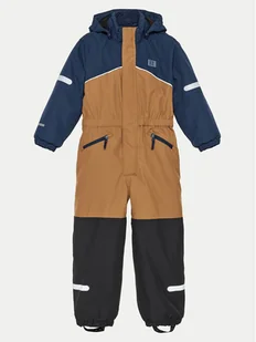 ZigZag Kombinezon zimowy Stonehill Coverall W-PRO 10000 Z243000 Brązowy Regular Fit - Kombinezony dla dzieci - miniaturka - grafika 1