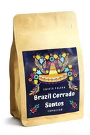 Kawa - Kawa ziarnista Świeżo Palona Brazil Cerrado Santos Natural 250g - miniaturka - grafika 1