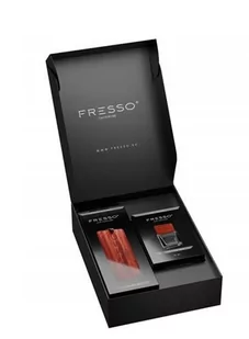 Fresso GiftBox Signature Man  (perfumy 50ml + drewniana zawieszka) - Zapachy samochodowe - miniaturka - grafika 1