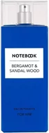 Wody i perfumy damskie - Notebook Fragrances Bergamot & Sandal Wood woda toaletowa 100ml - miniaturka - grafika 1