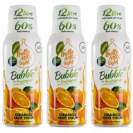 Syropy i koncentraty owocowe - FRUTTAMAX Zestaw 3 koncentratów do Saturatora Pomarańcza Light bez Cukru 3x 500 ml - miniaturka - grafika 1