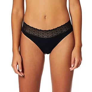 Palmers Laceband Cotton Figi damskie, Czarny (Schwarz 900), 38 - Majtki damskie - miniaturka - grafika 1