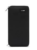Portfele - Portfel Pacsafe RFIDsafe Travel Wallet - jet black - miniaturka - grafika 1