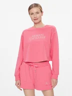 Bluzy damskie - Armani Exchange Bluza 3DYM90 YJFHZ 14BH Różowy Regular Fit - miniaturka - grafika 1