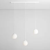 Lampy sufitowe - Aldex Bosso lampa wisząca biała kule 1087E - miniaturka - grafika 1