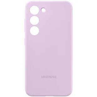Samsung Silicone Case do Galaxy S23+ EF-PS916TVEGWW lawendowy - Etui i futerały do telefonów - miniaturka - grafika 1