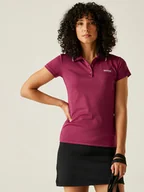 Koszulki sportowe damskie - Regatta Funkcyjna koszulka polo "Maverick V" w kolorze czerwonym - miniaturka - grafika 1