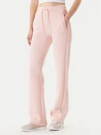 Spodnie sportowe damskie - Guess Spodnie dresowe V3RB21 K7UW2 Różowy Regular Fit - miniaturka - grafika 1