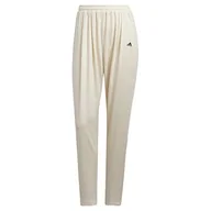 Spodnie damskie - adidas Damskie spodnie do jogi, Wonder White, 2XLS - miniaturka - grafika 1