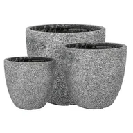 Donice - Donice okrągłe kpl. 3 sztuki - miniaturka - grafika 1