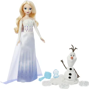 „Disney Frozen“ Elzos ir Olafo rinkinys HYH10 - Lalki dla dziewczynek - miniaturka - grafika 1