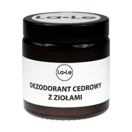 Dezodoranty i antyperspiranty unisex - La-Le Dezodorant w Kremie Cedrowy, La-Le, 120ml - miniaturka - grafika 1
