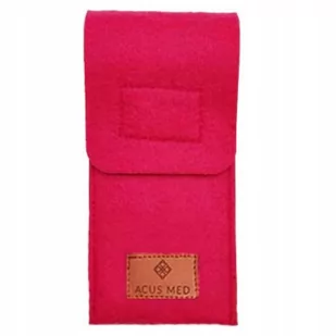 ETUI POKROWIEC NA PINY CIEMNORÓŻOWY PINOTERAPIA - Akcesoria do masażu - miniaturka - grafika 1