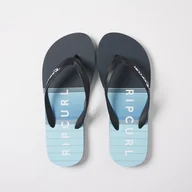 Klapki i japonki męskie - Męskie Japonki RIP CURL BREAKER OPEN TOE 19XMOT_107 – Czarny - miniaturka - grafika 1