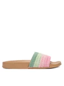 Klapki i japonki damskie - Roxy Klapki ARJL101232-OBQ Różowy - miniaturka - grafika 1