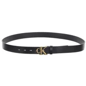 Paski - Pasek Mono Plaque Lthr Belt 30mm Black K60K612289 BEH (CK532-a) Calvin Klein - miniaturka - grafika 1