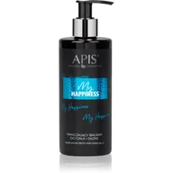 Balsamy i kremy do ciała - APIS My Happiness Nawilżający Balsam Do Ciała I Dłoni / 300 Ml - miniaturka - grafika 1