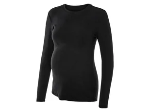 esmara® Koszulka ciążowa damska z długim rękawem (XL (48/50), Czarny) - Bluzki ciążowe - miniaturka - grafika 1