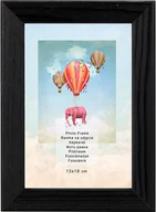 Ramki na zdjęcia - Ramka na zdjęcia, drewniana, czarna, 13x18 cm - miniaturka - grafika 1