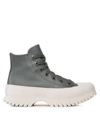 Botki damskie - Converse Botki Chuck Taylor All Star Lugged 2.0 Hi A02878C Szary - miniaturka - grafika 1