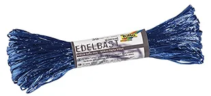 Edelbast Raffia - błyszczący, królewski błękit, 30 m - Rękodzieło - miniaturka - grafika 1