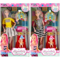 Mega Creative, Lalka 29 cm z akcesoriami, 482617 - Lalki dla dziewczynek - miniaturka - grafika 1