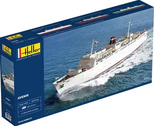 Model plastikowy Prom Pasażersko- towarowy Avenir 1/200 Heller - Modele do sklejania - miniaturka - grafika 1