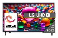 Telewizory - LG 43UA74003LB 43" 4K Ultra HD Smart TV Wi-Fi Czarny - miniaturka - grafika 1