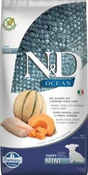 Farmina N&D Ocean Dog Puppy Mini cod pumpkin & cantaloupe melon 7 kg