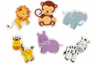 Gumka tradycyjna 1 szt. DZIKIE ZWIERZETA MIX - Gumki biurowe - miniaturka - grafika 1