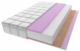 Materac Strefowy Lux 120X60 Piankowo Kokosowy - Materace - miniaturka - grafika 1
