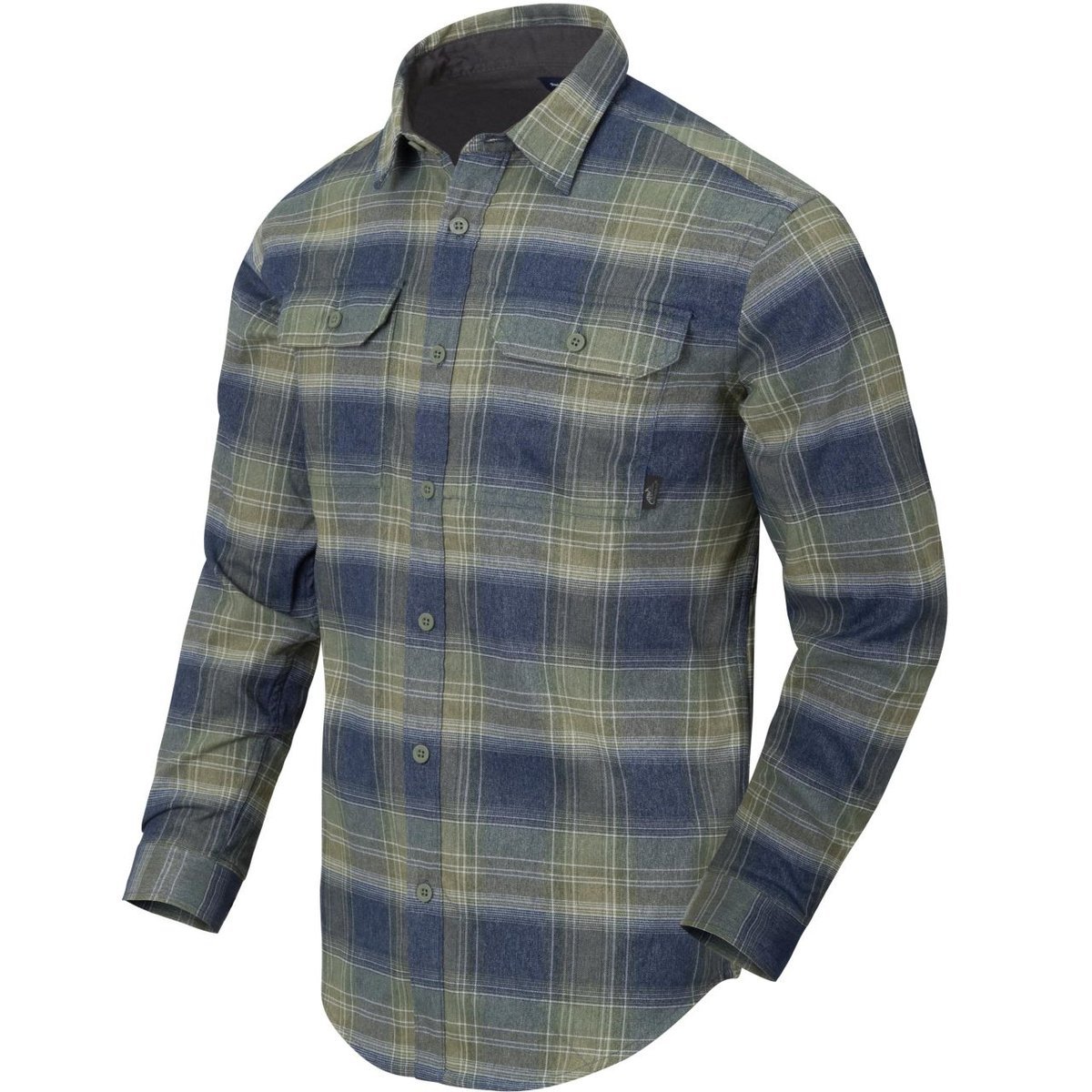 Koszula helikon greyman shirt - blast blue plaid