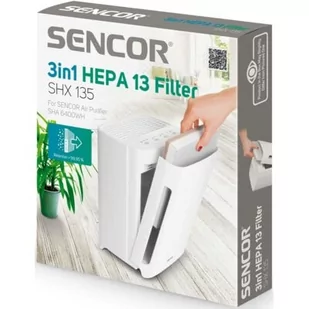 SENCOR Filtr do oczyszczacza SENCOR SHX 135 - Filtry do oczyszczaczy powietrza - miniaturka - grafika 1