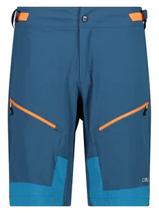 CMP Szorty kolarskie 3in1 w kolorze czarno-niebieskim - Spodenki męskie - miniaturka - grafika 1