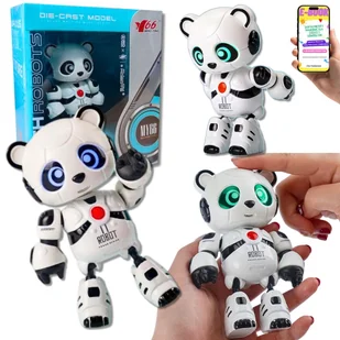 INTERAKTYWNY ROBOT PANDA MÓWI POWTARZA ŚWIECI GRA MUZYKĘ ELEKTRONICZNY DLA DZIECI 4 5 6 7 8 9 latka + EBOOK - Roboty dla dzieci INTERAKTYWNY ROBOT PANDA MÓWI POWTARZA ŚWIECI GRA MUZYKĘ ELEKTRONICZNY DLA DZIECI 4 5 6 7 8 9 latka + EBOOK - Roboty dla dzieci - miniaturka - grafika 1