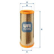 Filtry powietrza - Filtr powietrza UFI Filtry 27.084.00 - miniaturka - grafika 1